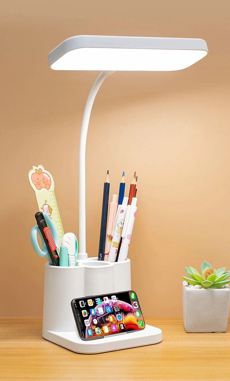 LED Desk Lamp with USB Charging